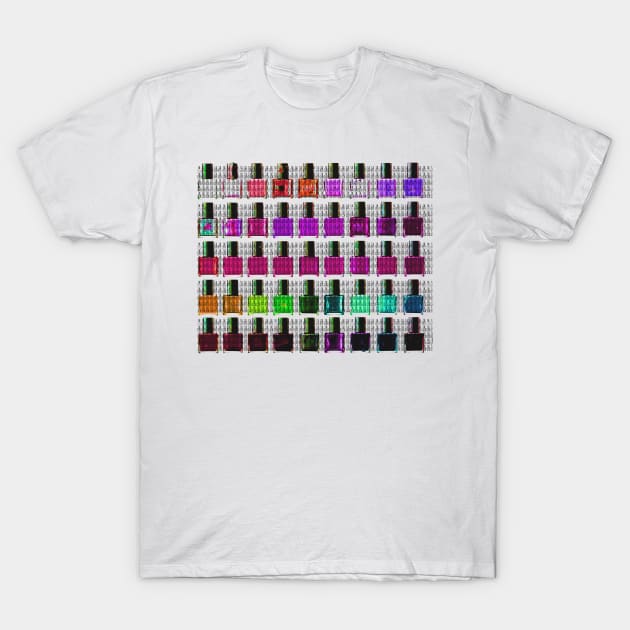 Nailpolish pattern from avonbywhacky T-Shirt by bywhacky